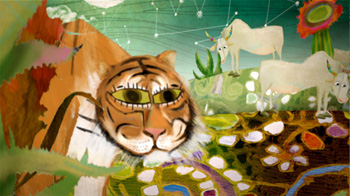 Illustration d'un film d'animation conte-moi