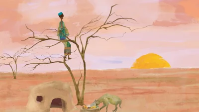 L'hyène et l'aveugle